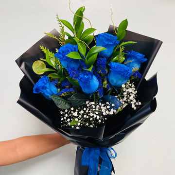 Blue-roses