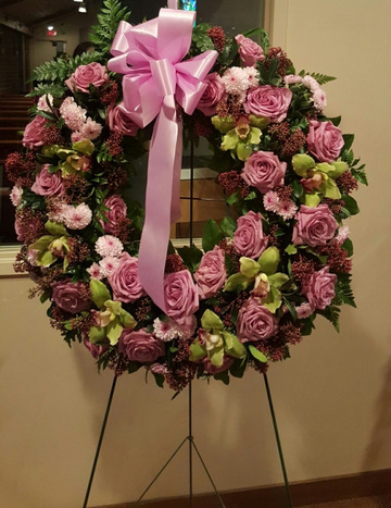 Sympathy-wreath