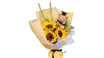 Graduation sunflowers