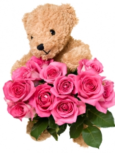 Roses-and-teddy