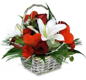 Valentine basket
