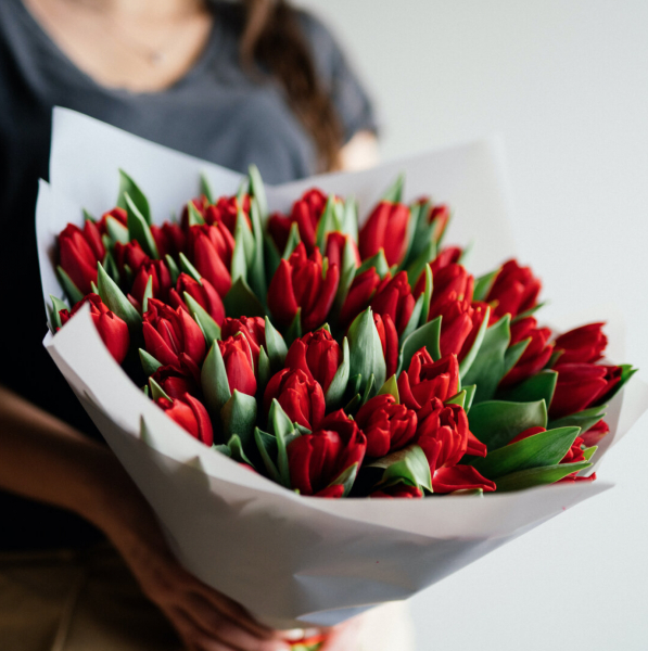 Valentines daytulips