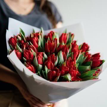 Valentines daytulips