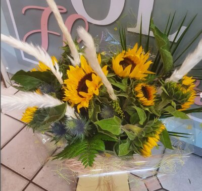 Sunflower meadow bouquet