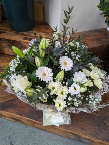 Serene blooms bouquet