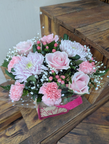 Pretty in pink bag