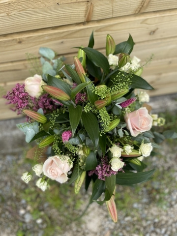 Roses and lilies