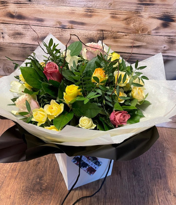 Bespoke mixed rose aqua