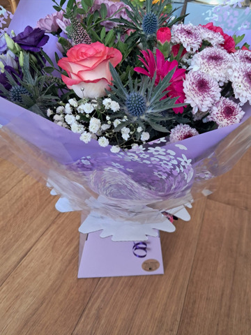 Berry blush bouquet
