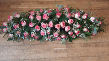 Pink rose spray