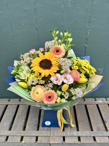 Hand tied summer bright