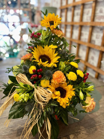Sunflower harvest