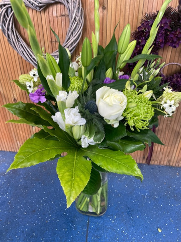 Elegant vase arrangement