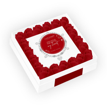Valentines flower box