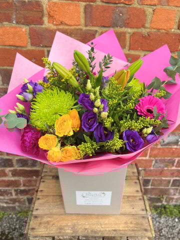 The vibrant handtied