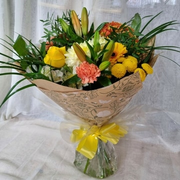 Golden citrus charm