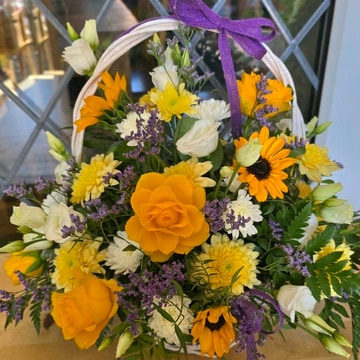 Golden haze basket