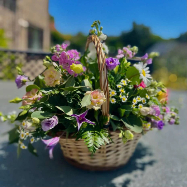 Vibrant basket