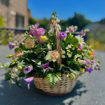 Vibrant basket
