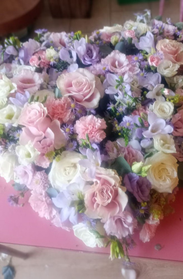 Heart wreath