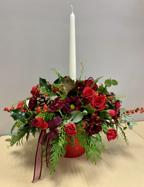 Christmas candle light