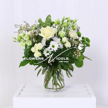 Classic whites greens