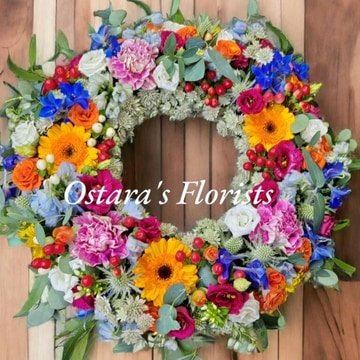 Sympathy wreath