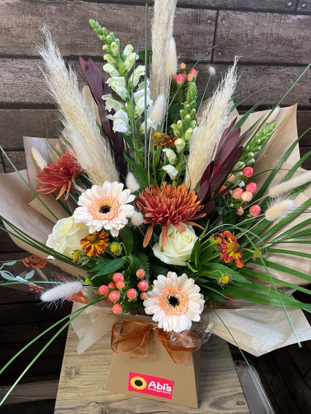 Seasonal autumnal bouquet