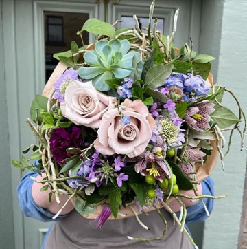 Florist choice hand tied