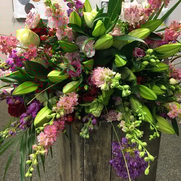 Mothers day mixed hand tied