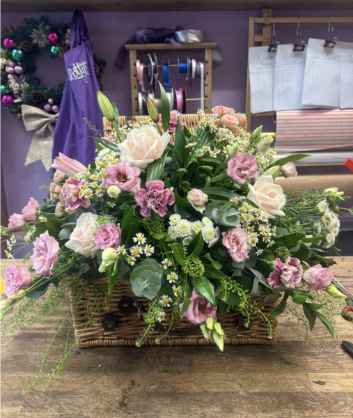 Basket of blooms