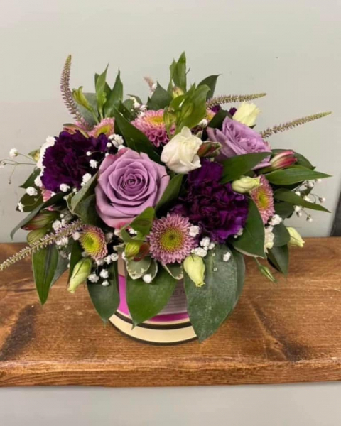 Pretty hat box