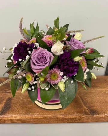 Pretty hat box
