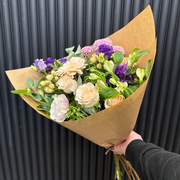 Sweet pastels hand tied