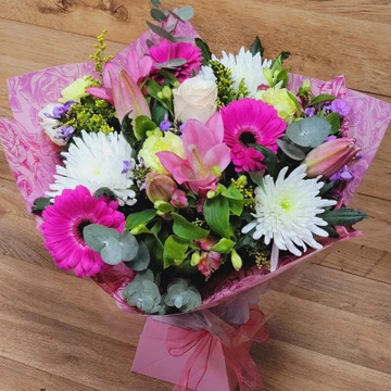 Pink blooming
