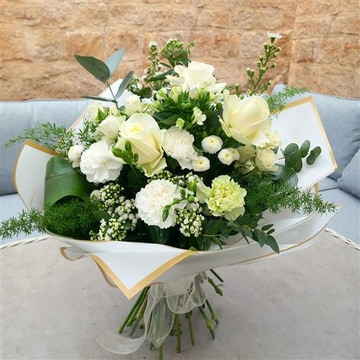 Neutral hand tied