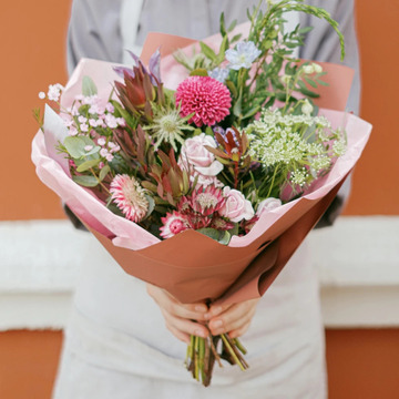 Florists choice hand tied