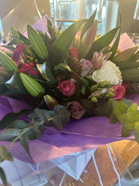 Twilight bloom bouquet