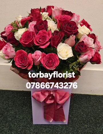 Mixed roses