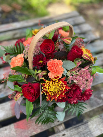 Autumn ember basket