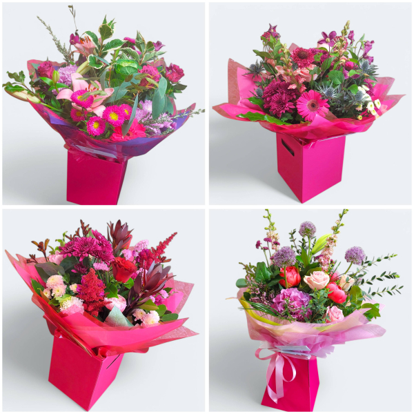 Jewel palette bouquet