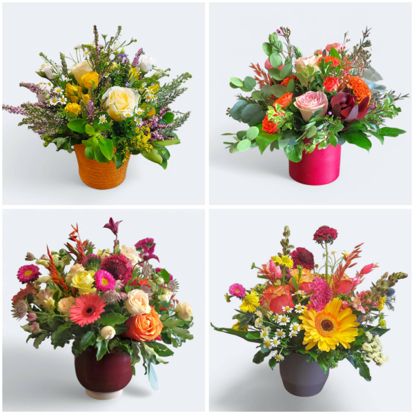 Coffee table arrangement
