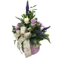 Lavender hat box
