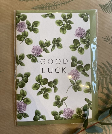 Good luck card