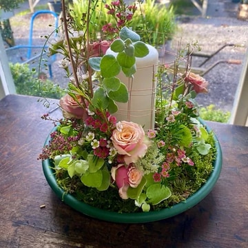 Stunning tablescape candle