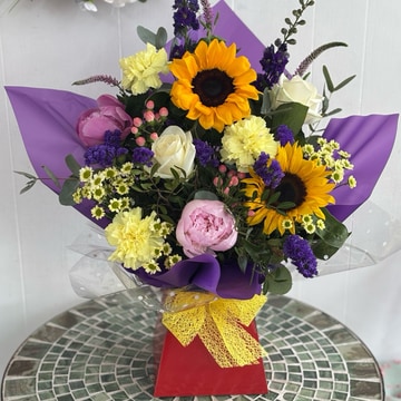 Front facing arrangement