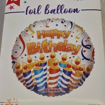 Birthday balloon