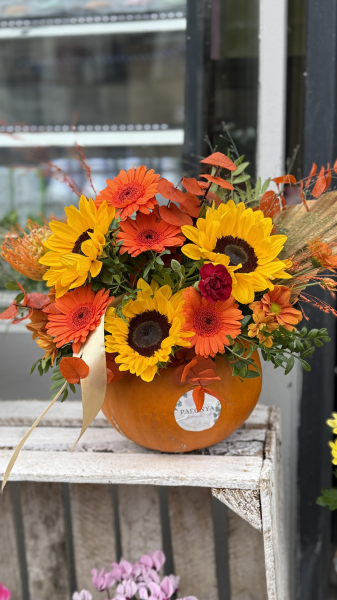 Pumpkin arrangement