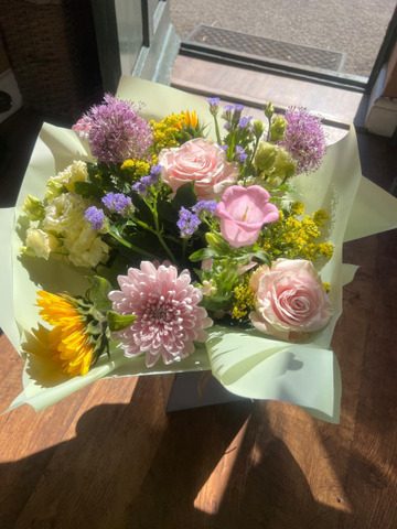 Spring pastels bouquet