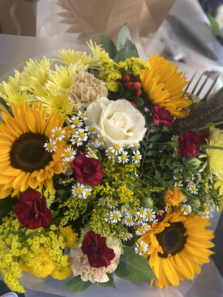 Summer sunflowers
